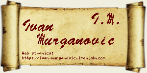 Ivan Murganović vizit kartica